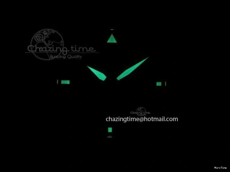 MIROTIME 0318 TimelessDesign Big Pilot Real PR IW500906 ZF 1:1 Best Edition Silver Dial On Black Leather Strap A 7285